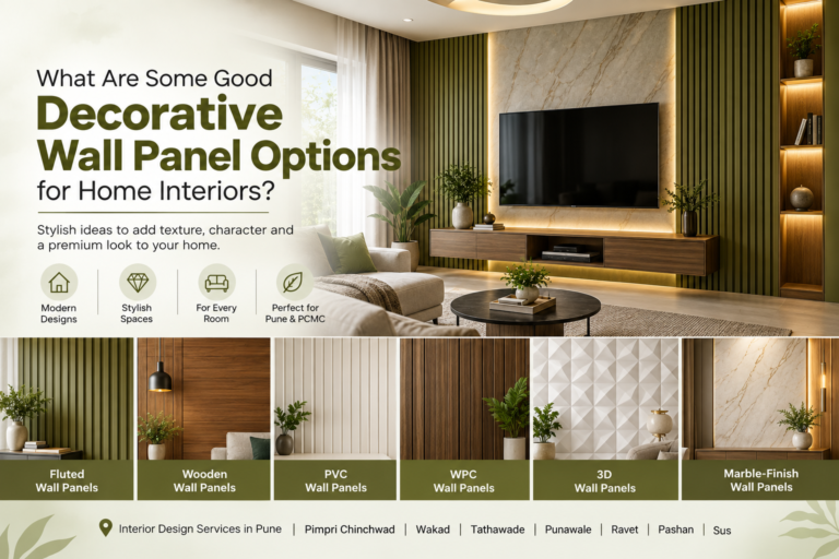What Are Some Good Decorative Wall Panel Options for Home Interiors?