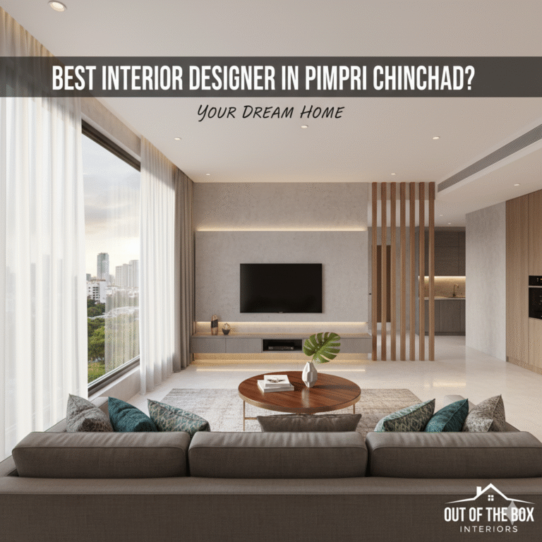 Seamless integration of storage and design in a modern Indian home.