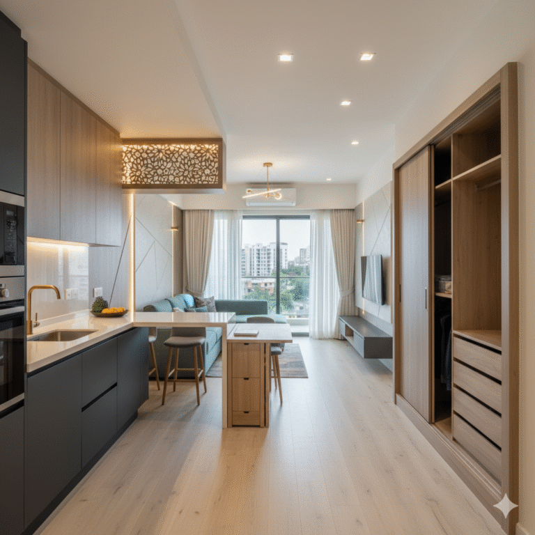 Professional interior design and execution in the Pimpri Chinchwad area.