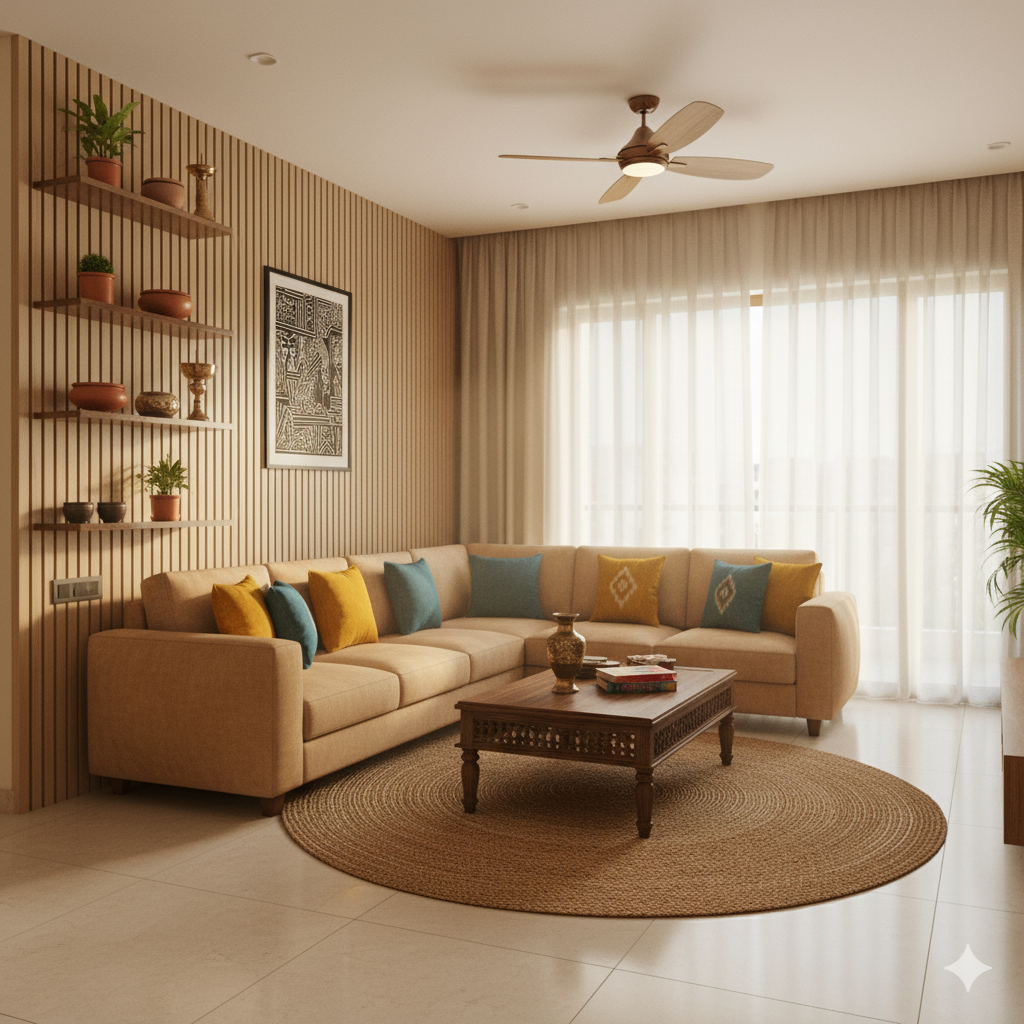 Contemporary apartment interiors designed by Out of the Box Interiors.