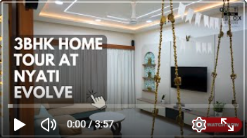 3 bhk interior design project at nyati evolve in pune